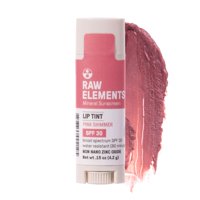 Bálsamo Labial Raw Elements Brillo Rosa Fps 30 4,2 G