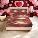 thumbnail image 1 of Rose Flower Print Fitted Sheet Fitted Sheet And Pillowcase Set bedding | 1 Fitted Sheet + 2 Pillowcases Without Pillow Inserts | Double/Full/King/Queen | Soft A, 1 of 1