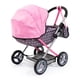 thumbnail image 2 of Cochecito Bayer para muñecas Cosy Fairy Poka Dot gris y rosa con Acc, 2 of 7