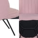 thumbnail image 5 of Pack de 2 Sitiales Claire Rosado, 5 of 6