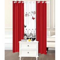 Mundo Shopping - Cortinas De Tela 3 Paños 97X220Cm