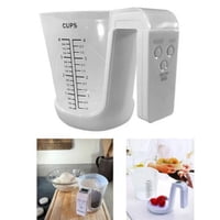 Genérico - Balanza Digital Cocina Con Jarra Taza Medidora Pesa 3Kg