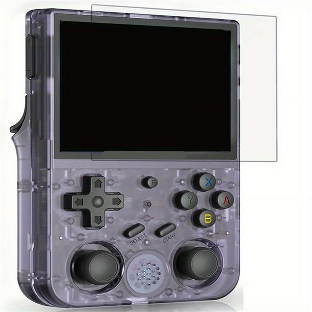 RG353V Retro Handheld Gaming Console Dual OS Android 11 & Linux, 64G TF Card, 5G WiFi, HDMI, IPS Screen Play PSP, DS, NDS, N64, SS, GBA, FC, PS1 & More Enjoy Online Battles, Streaming & Retro Fun