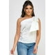 thumbnail image 2 of Top Ajustado Con Detalle De Lazo Y Un Hombro Talla S (mujer), 2 of 2