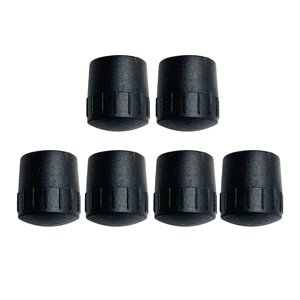 Bothyi - 6X Almohadillas Para Los Pies Del Soporte Del Micrófono, Accesorios Para Instrumentos, Almohadillas Inferiores, Amortiguador De Cubierta Para Tubo De Diámetro 25Mm