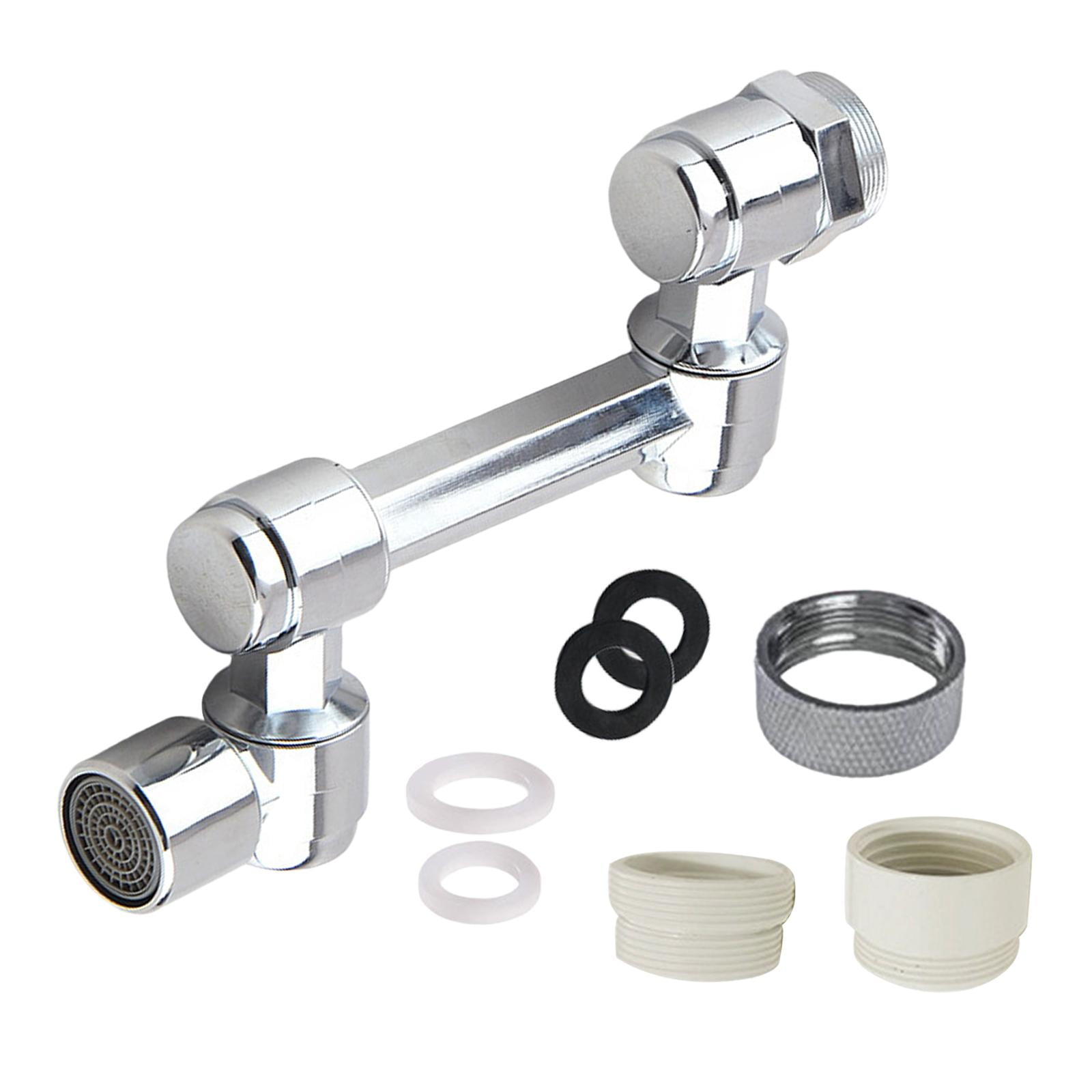 Magideal - Grifo De Filtro De Salpicaduras Giratorio De 1080 Grados, Grifo De Accesorio De Rociador De Grifo, Aireador De Grifo De Fregadero Giratorio, Para Tipo Único
