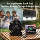 thumbnail image 5 of Ventilador para Camping Socool Recargable 40000mAh con 4 Velocidades y Control Remoto, 5 of 7