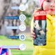 thumbnail image 5 of Blue ExorcistBotella de Agua con Tapa Pop Top de Un Toque, Acero Inoxidable, a Prueba de Fugas, para Deportes, Botella Infantil rosa 12 oz, 5 of 6