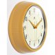 thumbnail image 2 of Reloj de pared Infinity Instruments Retro 24 cm, color amarillo azafrán, 2 of 6