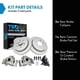 thumbnail image 2 of Kit de frenos traseros TRQ cerámico ventilado para Ford Expedition 07-17, 2 of 8