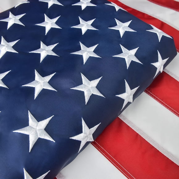 Bandera Americana Olycole 305x457 cm con Estrellas Bordadas