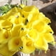 thumbnail image 4 of Ramo de 10 flores artificiales de lirio de cala para boda, despedida de soltera, decoración del hogar, flores de lirio de cala artificiales, 4 of 5