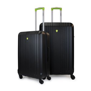 Olympia U.S.A - Pack 2 Maletas M+L Olympia 20K Y 23K Negra-Verde