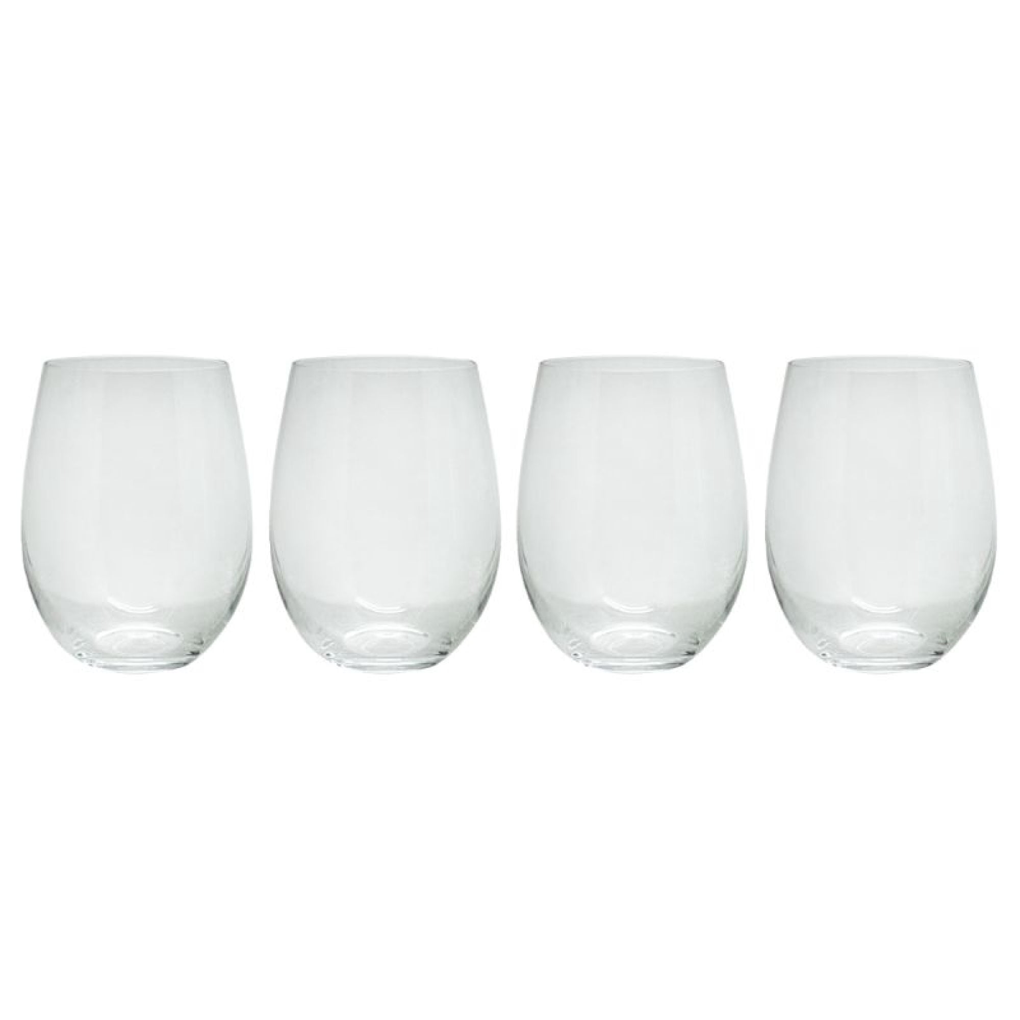 Vaso Wine 565ML 4 Piezas Cristal Transparente
