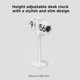 thumbnail image 3 of Reloj mooos Flip de escritorio retro negro ajustable, 3 of 6