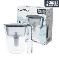 Jarro Agua Gris 2.5 L Kuppa 1 Un