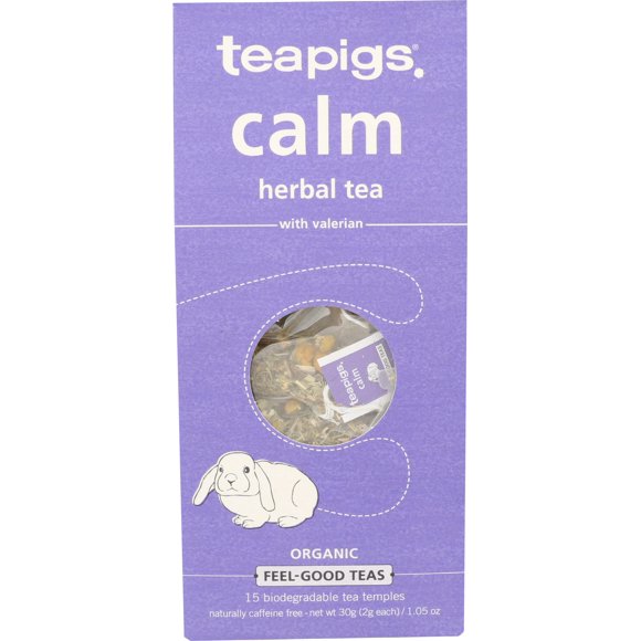 Té Calm Orgánico de Teapigs, 15 Bolsitas