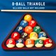 thumbnail image 4 of Estantes de bolas de billar GSE Games & Sports Expert de madera maciza, 4 of 7