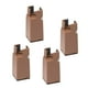 thumbnail image 3 of Paquete De 4 Elevadores De Mobiliario Elevador De Muebles Pies De Silla Elevador De Mesa Para Muebles H 10 Cm Marrón 22-42 Mm, 3 of 5