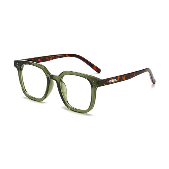 Anteojos GLASAOTO de Montura Cuadrada Sobredimensionada con Filtro de Luz Azul 1.50