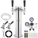 thumbnail image 1 of Kit Kegerator Tower Kit VEVOR de doble grifo de acero inoxidable, 1 of 9
