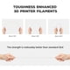 thumbnail image 4 of Filamento para impresora 3D FLASHFORGE PLA, bobina de 1,75 mm y 1 kg, 4 of 7