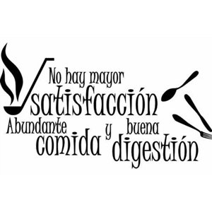 Rienda Libre Graphics - Frase Deco No Hay Mayor Satisfacción Fr‑11037