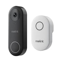 Reolink - Timbre Inalámbrico Wi Fi Con Video Cámara Hd 5Mp Detección De Personas Funciona C/ Nvr