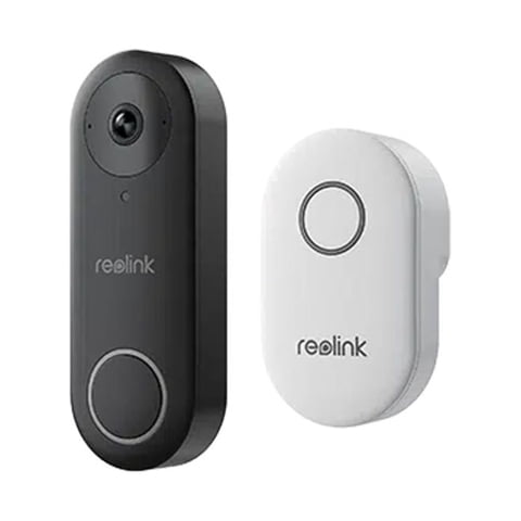 Reolink - Timbre Inalámbrico Wi Fi Con Video Cámara Hd 5Mp Detección De Personas Funciona C/ Nvr