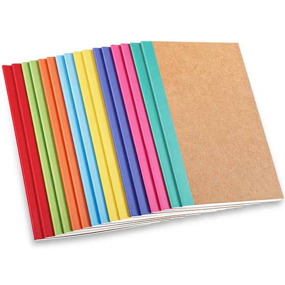 Cuadernos Vyndicca Pack de 8 A5 Rayado Universitario, 8 colores