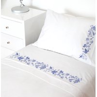 Tuyo Print - Juego De Sábanas 1,5 Pl Porcelana