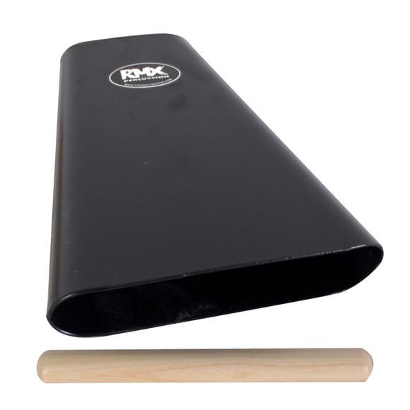 Cencerro De Mano 7 Pulgadas Negro Con Baqueta Rmx Bhnd-7B