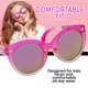 thumbnail image 4 of Gafas de sol Sun-Staches Barbie con purpurina tintada rosa UV400, 4 of 6