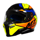 thumbnail image 2 of Casco para moto MT FF110 Revenge 2 Scalpel C3 Amarillo Fluor Brillo L, 2 of 7