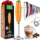 thumbnail image 1 of Máquina de espuma portátil Milk Frother Zulay Milk Boss, naranja/verde, 1 of 8
