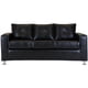 thumbnail image 3 of Living Asiria 32 - Cuero Sintetico Pu Negro, 3 of 8