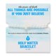 thumbnail image 1 of Pulsera de Agua Bendita 17 cm con Perlas de Cristal, 1 of 9