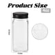 thumbnail image 5 of Frascos de vidrio para especias con tapa, frascos de vidrio de 113 g, botellas para condimentos para especiero, gabinete y cajón., 5 of 5