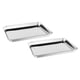 thumbnail image 3 of Bandeja Para Hornear Antiadherente De Acero Inoxidable, Fácil De Limpiar, Para Fiestas, Cocina, Horneado, 26,5 Cm X 15,5 Cm X 1,2 Cm, 3 of 3