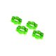 thumbnail image 1 of Tuercas de rueda Traxxas de aluminio anodizado verde de 17 mm para X-Maxx, 1 of 1