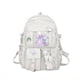 thumbnail image 1 of Upgrade Your School Style with our Waterproof College Backpack - Perfect for High School and College Students with Large Capacity and Thickened Material, Double Shoulder Bag with Random Badge Card Sty, 1 of 5