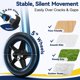 thumbnail image 4 of Andador HOLYHEAL Plegable de Aluminio, Capacidad 158 kg, Azul, 4 of 9