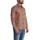 thumbnail image 3 of Camisa Hombre Manga Larga Garment Dye Solid Café Ellus, 3 of 3