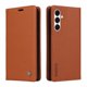 thumbnail image 2 of Funda Billetera de Cuero para Samsung Galaxy A17 con Tarjetero y Soporte - Tapa Magnética Marrón, 2 of 6
