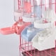 thumbnail image 5 of Dispensador de agua automático para jaula de conejos, 500 ml, para mascotas pequeñas, para conejos, chinchillas, erizos, hurones y hámsteres., 5 of 5