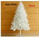 thumbnail image 2 of Árbol De Navidad Artificial Blanco De Lujo Tipo Nieve, 2 of 5