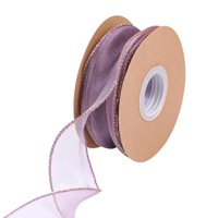 Bothyi - Swags De Cinta Con Cable Envoltura De Regalo De Navidad Vacaciones Diy Cinta De Árbol De Navidad Violeta