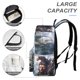 thumbnail image 4 of Troll y Yo-theme Backpack, Campus style schoolbag Bookbag with Adjustable Shoulder Straps And Large Zip Compartment, Unisex Travel Bags.42x30x15cm, 4 of 6