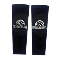 Magideal - 2 Piezas De Guantes De Manga De Voleibol Para Brazo, Protectores Deportivos Para Brazo, Guantes De Entrenamiento De Compresión Para Antebrazo, Para Vi Negro