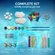 thumbnail image 5 of Kit de pintura de conchas marinas Klever Kits, 12 unidades que brillan en la oscuridad, 5 of 7